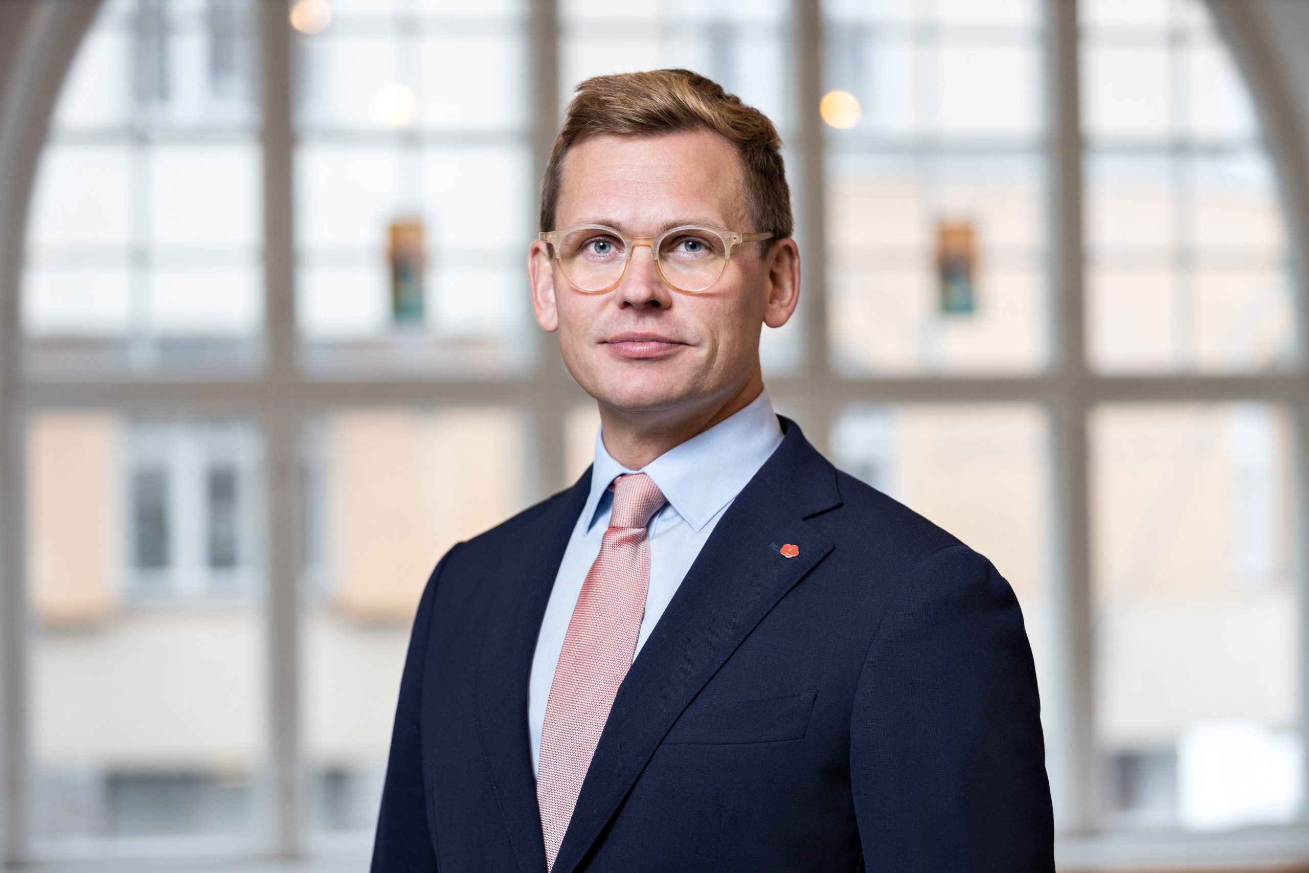 SDP:s partisekreterare Antton Rönnholm besöker Jakobstad
