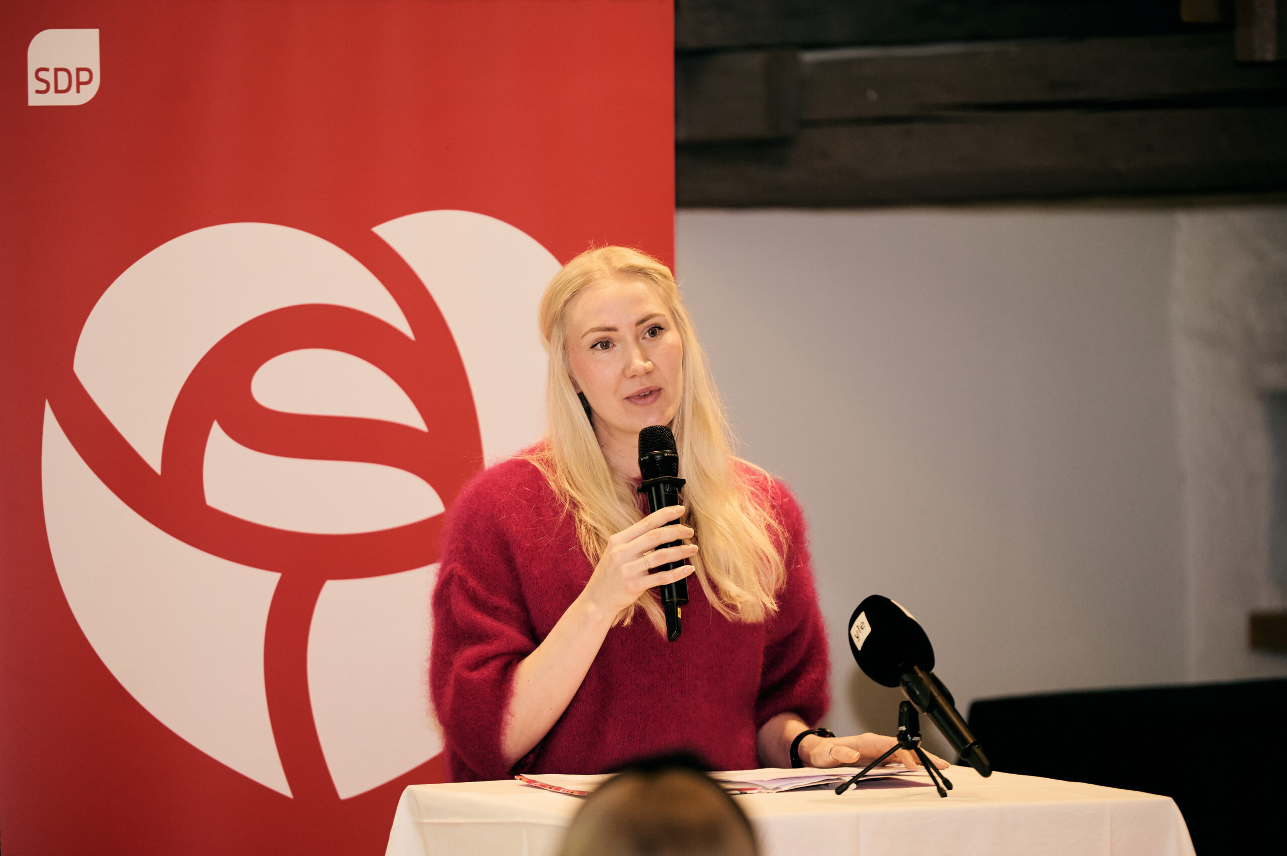 Pinja Perholehtos inledningsanförande på FSD:s kongress i Borgå 2026